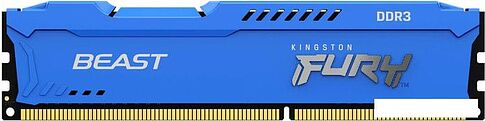 Оперативная память Kingston FURY Beast 4ГБ DDR3 1600 МГц KF316C10B/4