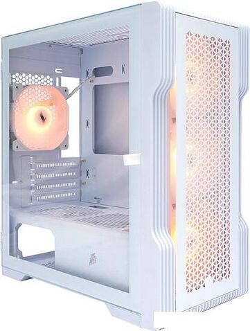 Корпус 1stPlayer Trilobite T3 ARGB T3-WH-4F2-W(AP)