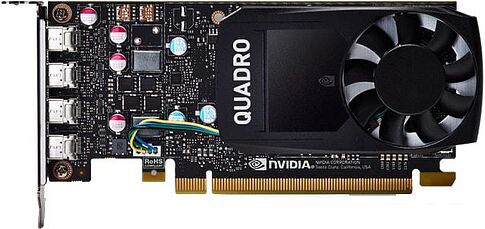 Видеокарта PNY Quadro P620 V2 2GB GDDR5 VCQP620DVIV2BLK-1