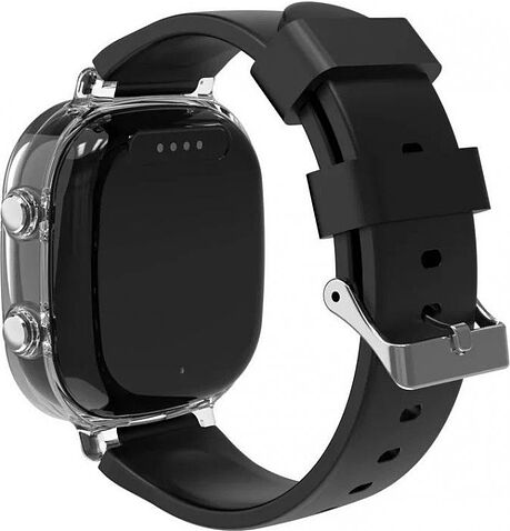 Умные часы с наушниками Aimoto Crystal 4G (черный)