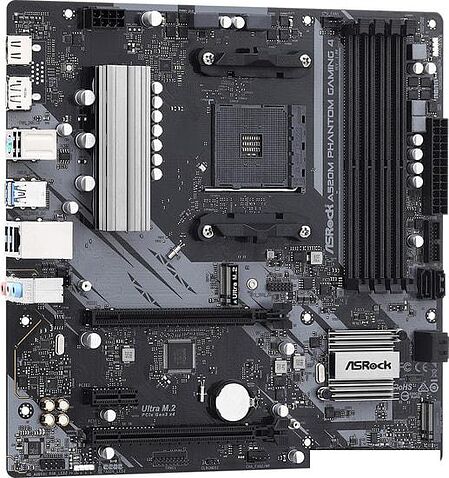 Материнская плата ASRock A520M Phantom Gaming 4