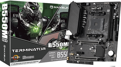 Материнская плата Maxsun Terminator B550M 2.5G