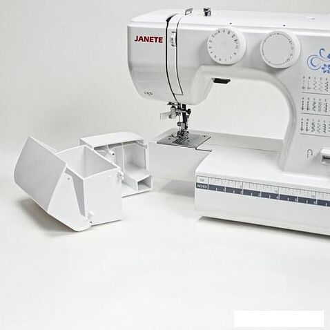 Электромеханическая швейная машина Janete 987Р (белый)
