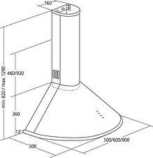Кухонная вытяжка Akpo Dandys 60 WK-4 (белый) Кухонная вытяжка Akpo Dandys 60 WK-4 (белый)