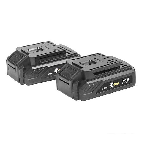 Дрель-шуруповерт Kolner KCD 16-2LC (с 2-мя АКБ, кейс)