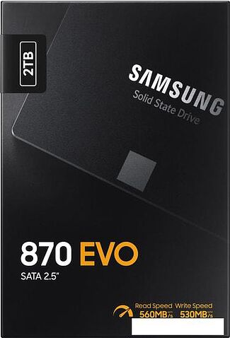 SSD Samsung 870 Evo 2TB MZ-77E2T0BW