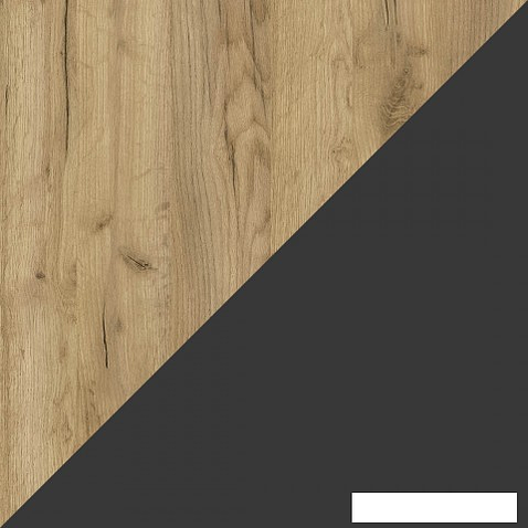 Тумба Интерлиния Loft LT-Т55 (дуб золотистый-антрацит)