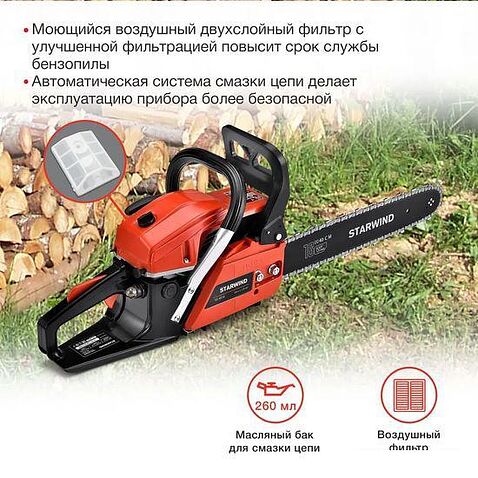 Бензопила StarWind SG-4516