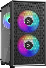 Корпус XASTRA A305M 3FRGB (черный)
