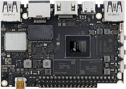 Одноплатный компьютер Khadas VIM4 KVIM4-002