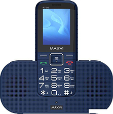 Кнопочный телефон Maxvi RT-04 (синий)