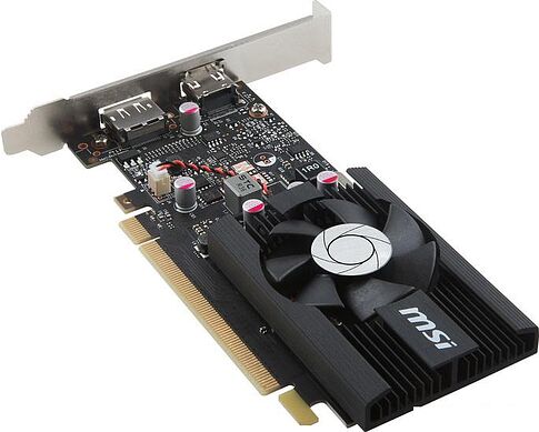 Видеокарта MSI GeForce GT 1030 LP OC 2GB GDDR5 [GT 1030 2G LP OC]