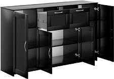 Тумба Mio Tesoro Сириус 4 двери и 2 ящика 156x95 2.02.03.300.5 (дуб венге) Тумба Mio Tesoro Сириус 4 двери и 2 ящика 156x95 2.02.03.300.5 (дуб венге)