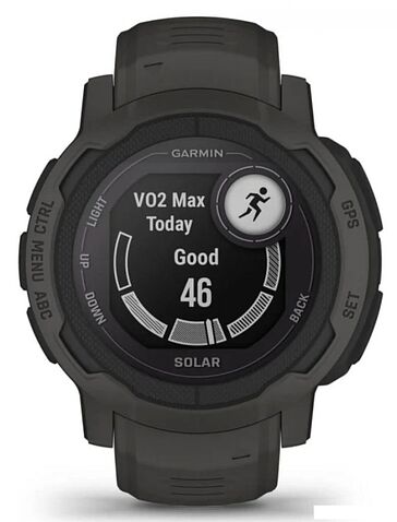 Умные часы Garmin Instinct 2 Solar (черный)