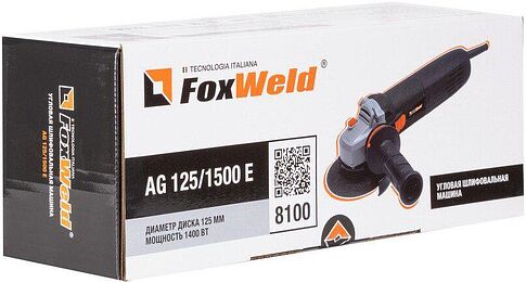 Угловая шлифмашина FoxWeld AG 125/1500 E