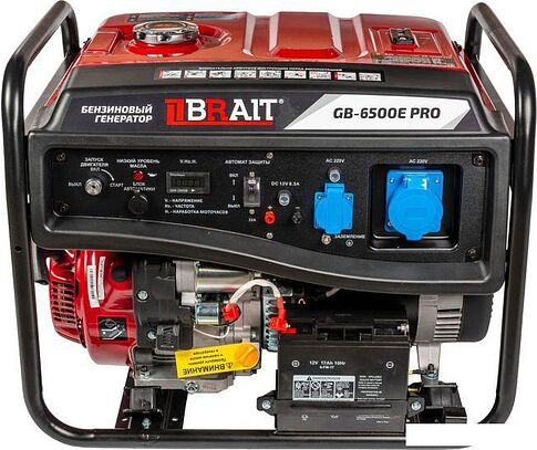 Бензиновый генератор Brait GB-6500E Pro