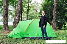 Треккинговая палатка Sundays Camp 4 (зеленый/желтый)