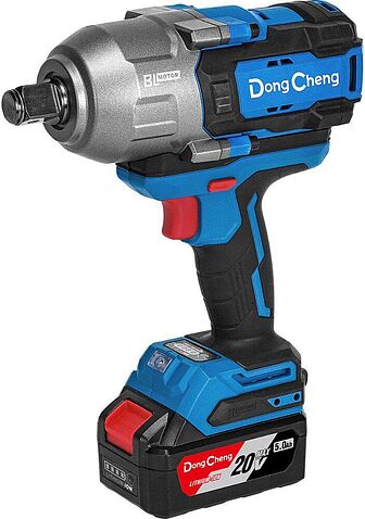 Гайковерт DongCheng DCPB1288 Type FK (с 2-мя АКБ, кейс)