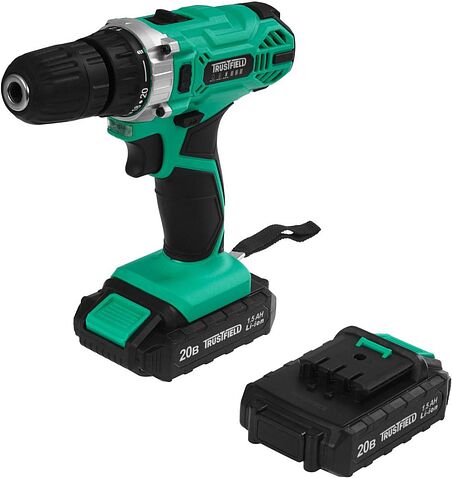 Дрель-шуруповерт Trustfield ETCD-18.2.1 (с 2-мя АКБ, кейс)