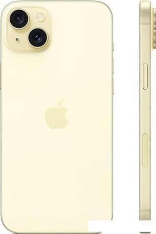 Смартфон Apple iPhone 15 Plus Dual SIM 256GB (желтый)
