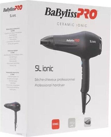 Фен BaByliss PRO SL Ionic 5586-E (черный)