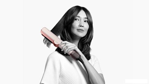 Выпрямитель Dyson Airstrait (с переходником на евровилку, янтарный шелк)