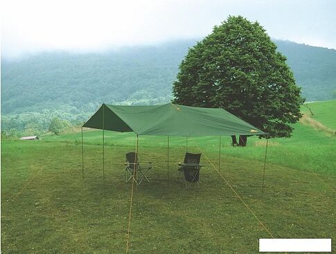 Тент AlexikA Awning 4x3.2м (зеленый)