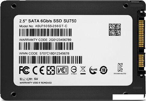 SSD A-Data Ultimate SU750 256GB ASU750SS-256GT-C