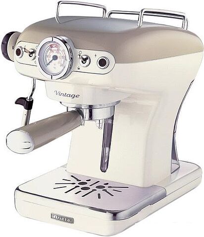 Рожковая кофеварка Ariete Vintage 1389 (бежевый)