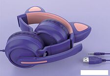 Наушники QUMO Game Cat (фиолетовый)