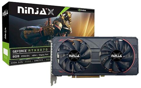 Видеокарта Sinotex Ninja GeForce RTX 3070 8GB GDDR6 NF307FG86F