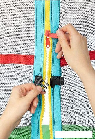 Батут Sundays Acrobat-D140 (зеленый, с сеткой)