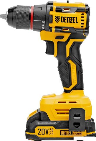Дрель-шуруповерт Denzel CDH-BL-20 (с 2-мя АКБ, кейс)