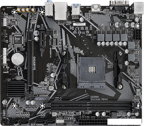 Материнская плата Gigabyte B450M K (rev. 2.0)