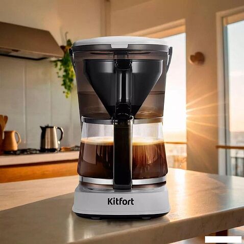 Капельная кофеварка Kitfort KT-7218