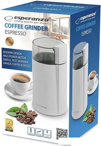 Электрическая кофемолка Esperanza Espersso EKC001W