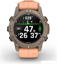Умные часы Garmin Descent G2 (коричневый/розовый)