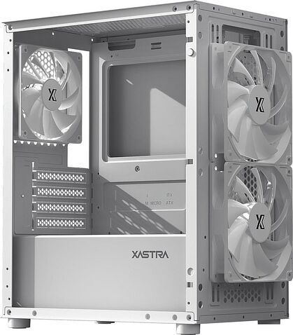 Корпус XASTRA A303M 3ARGB (белый)