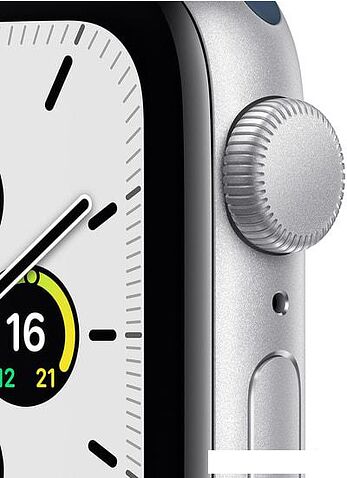 Умные часы Apple Watch SE 40 мм (алюминий серебристый/синий омут спортивный)