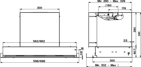 Кухонная вытяжка KUPPERSBERG Francesca 60