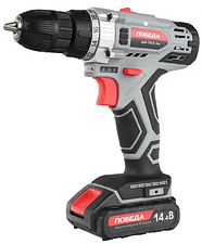 Дрель-шуруповерт Победа ДА-14/2 Ли 180201635 (с 2-мя АКБ, кейс)