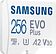 Карта памяти Samsung EVO Plus 2024 microSDXC 256GB (с адаптером)