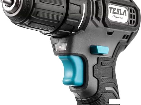 Дрель-шуруповерт Tesla TCD14BL 840368 (с 2-мя АКБ, кейс)