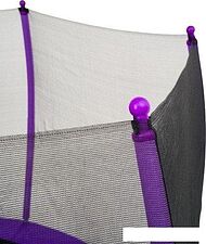 Батут Calviano Outside Master Purple 252 см - 8ft (внешняя сетка, с лестницей)