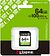 Карта памяти Kingston Canvas Select Plus SDXC 64GB SDS3/64GB