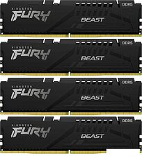 Оперативная память Kingston FURY Beast 4x16ГБ DDR5 6000 МГц KF560C40BBK4-64 Оперативная память Kingston FURY Beast 4x16ГБ DDR5 6000 МГц KF560C40BBK4-64