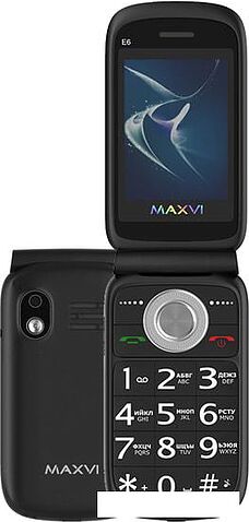 Мобильный телефон Maxvi E6 (черный)
