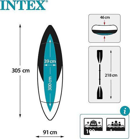 Байдарка Intex Excursion Pro K1 Kayak