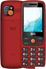 Кнопочный телефон BQ 2459 Care (красный)