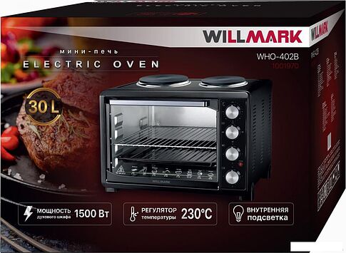 Мини-печь Willmark WHO-402B